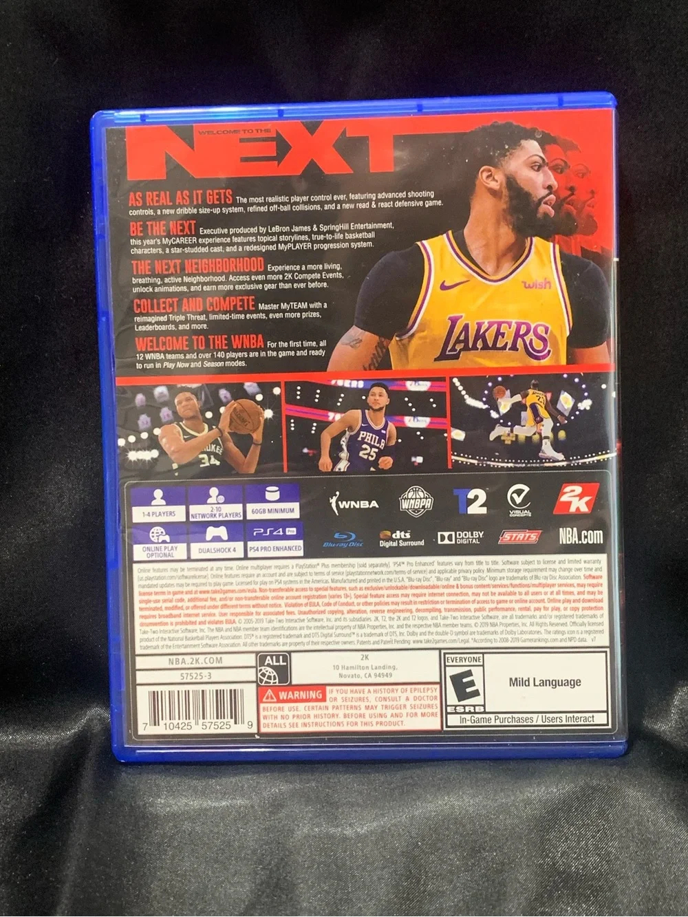 Playstation 4 nba 2k20